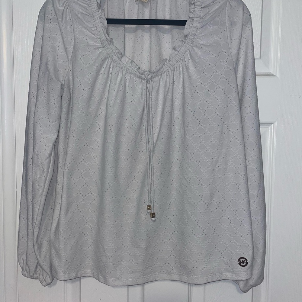 Michael Kors Women's Top with MK Logo Detail